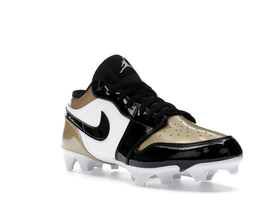 Jordan 1 Low TD Cleat Patent Gold Toe - vue secondaire A
