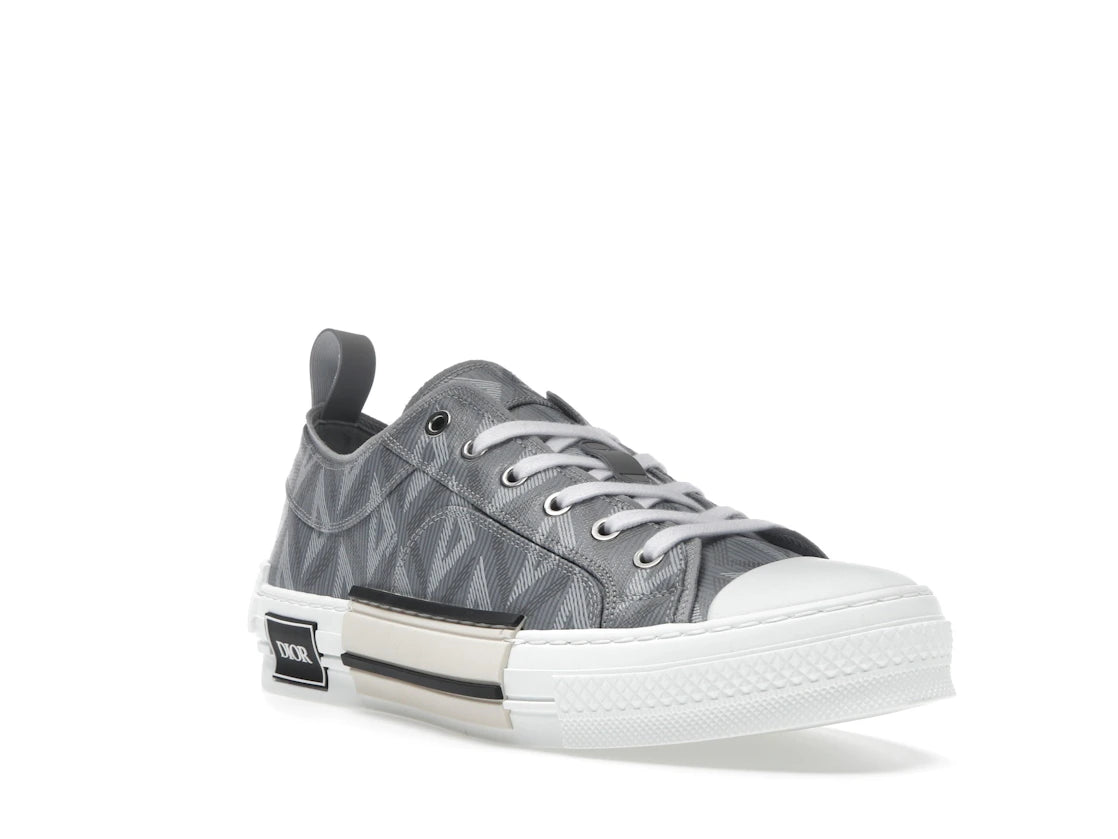 Dior B23 Low Top Gray CD Diamond - vue secondaire A
