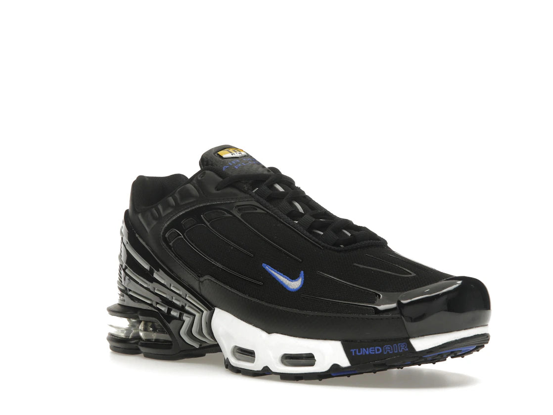 Nike Air Max Plus 3 Black Blue Metallic Silver - vue secondaire A