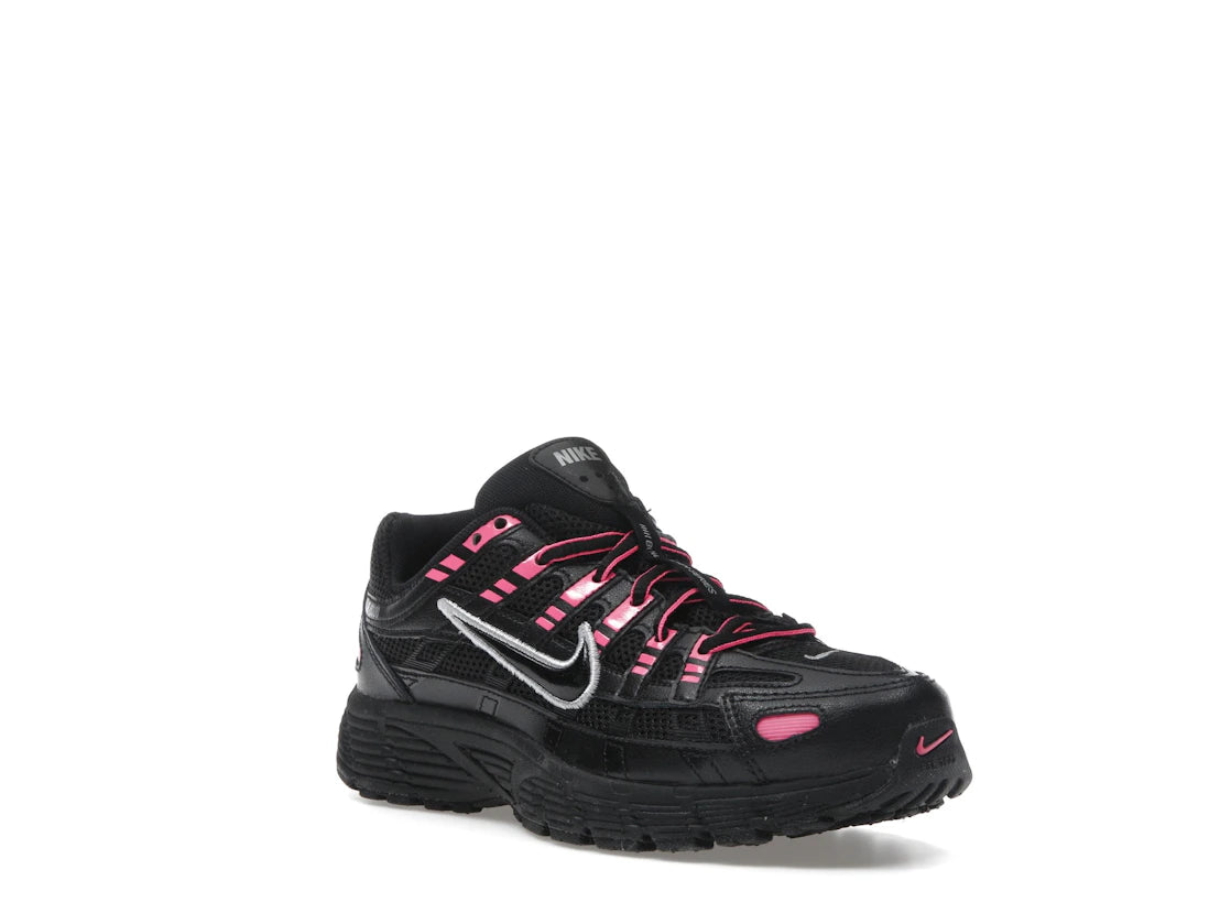 Nike P-6000 Pink Blast Metallic Silver Black (GS) - vue secondaire A