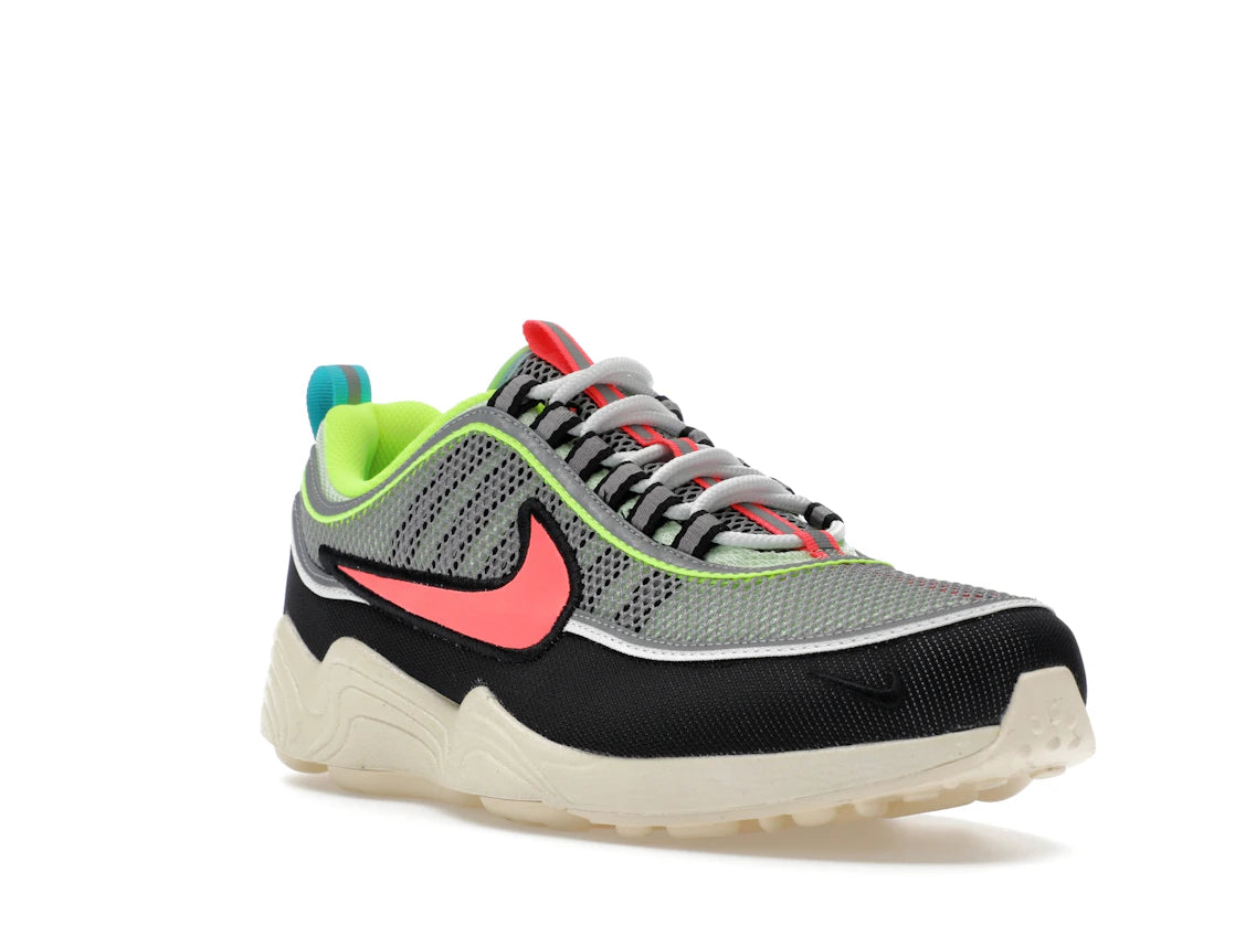 Nike Air Zoom Spiridon Barely Volt Hot Punch - vue secondaire A