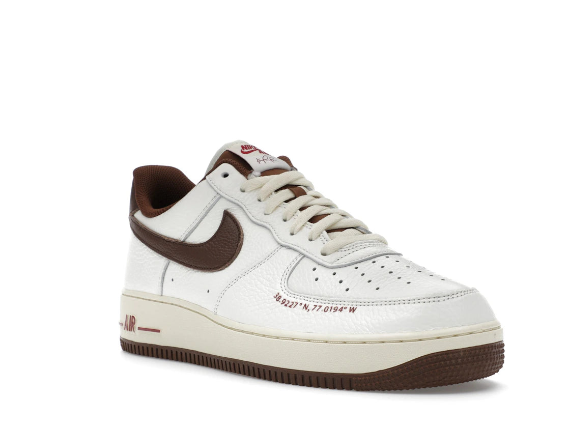 Nike Air Force 1 Low '07 Howard University Yardrunners - vue secondaire A