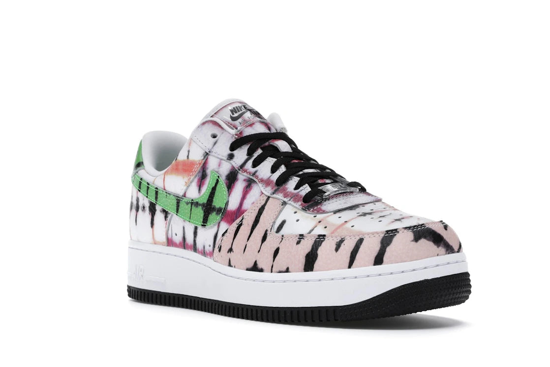 Nike Air Force 1 Low Black Tie Dye (Women's) - vue secondaire A