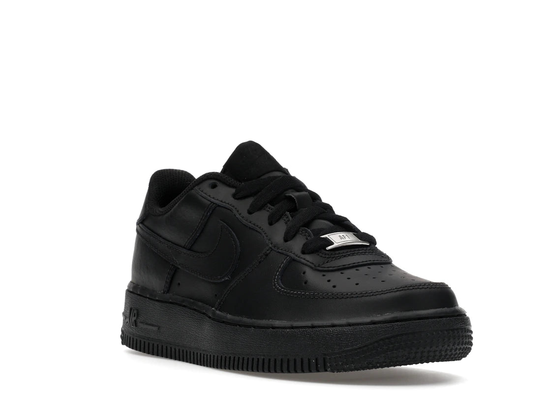 Nike Air Force 1 Low LE Black (GS) - vue secondaire A