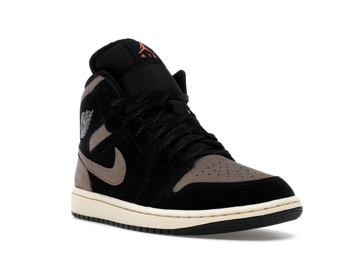 Jordan 1 Mid SE Olive Grey - vue secondaire A