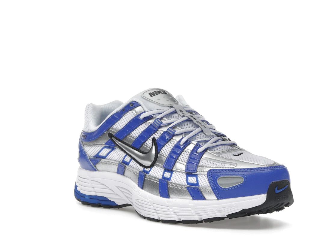 Nike P-6000 Racer Blue Metallic Silver White (GS) - vue secondaire A