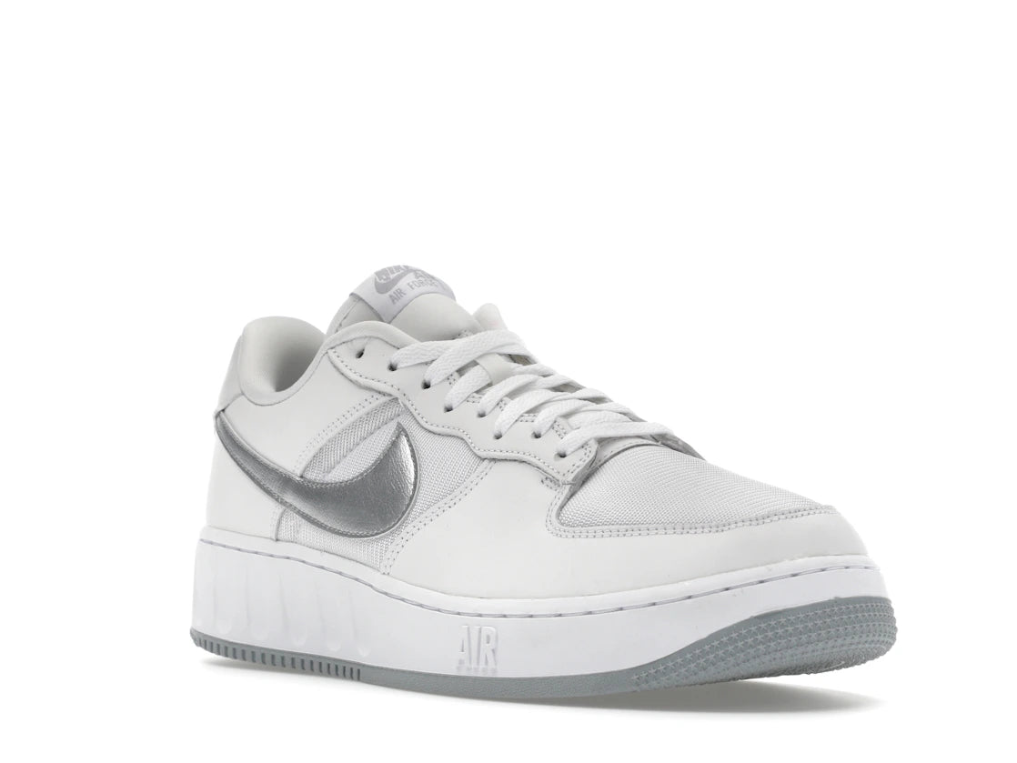 Nike Air Force 1 Low Unity White Silver - vue secondaire A