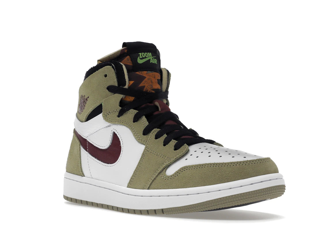 Jordan 1 Zoom CMFT Neutral Olive - vue secondaire A