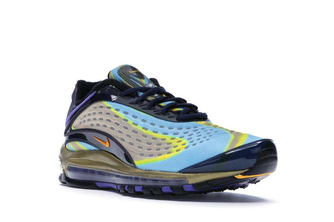 Nike Air Max Deluxe Midnight Navy Laser Orange - vue secondaire A