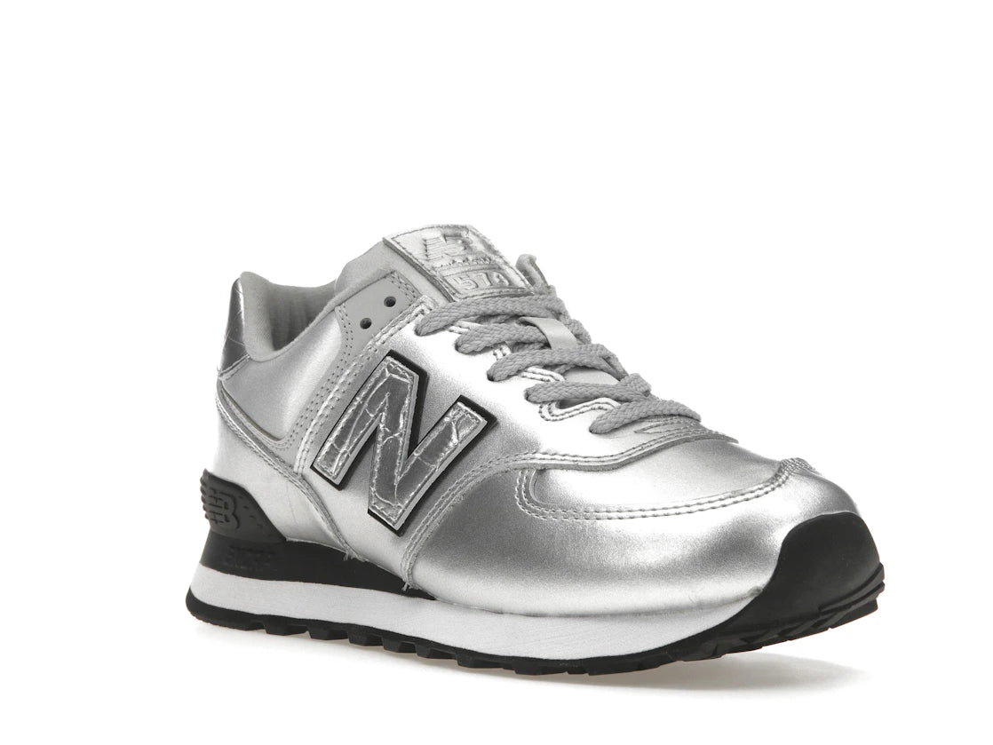 New Balance 574 Silver (Women's) - vue secondaire A