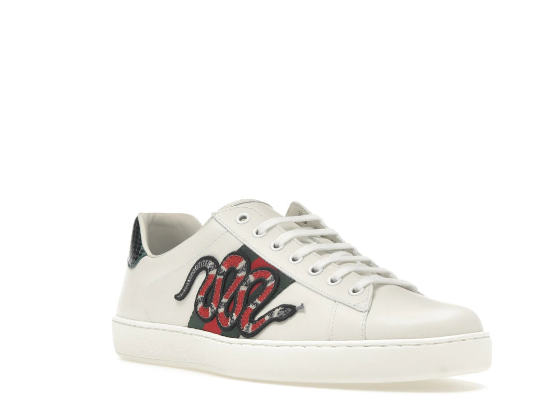 Gucci Ace Embroidered Snake - vue secondaire A