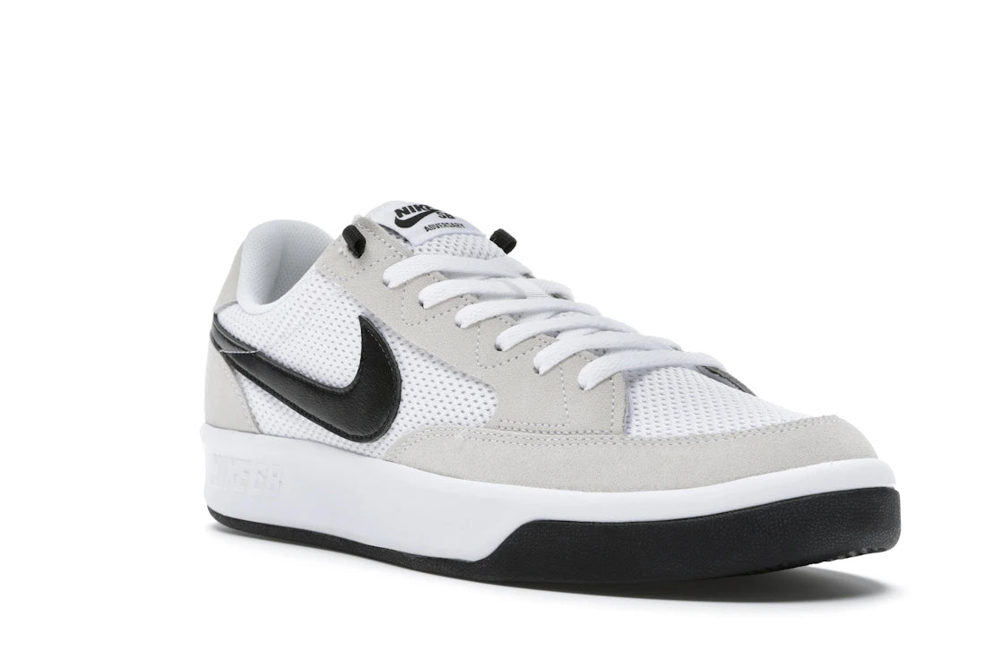 Nike SB Adversary White Black - vue secondaire A
