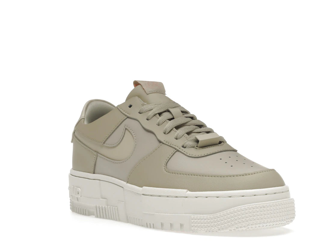 Nike Air Force 1 Low Pixel Stone Bone Summit White (Women's) - vue secondaire A