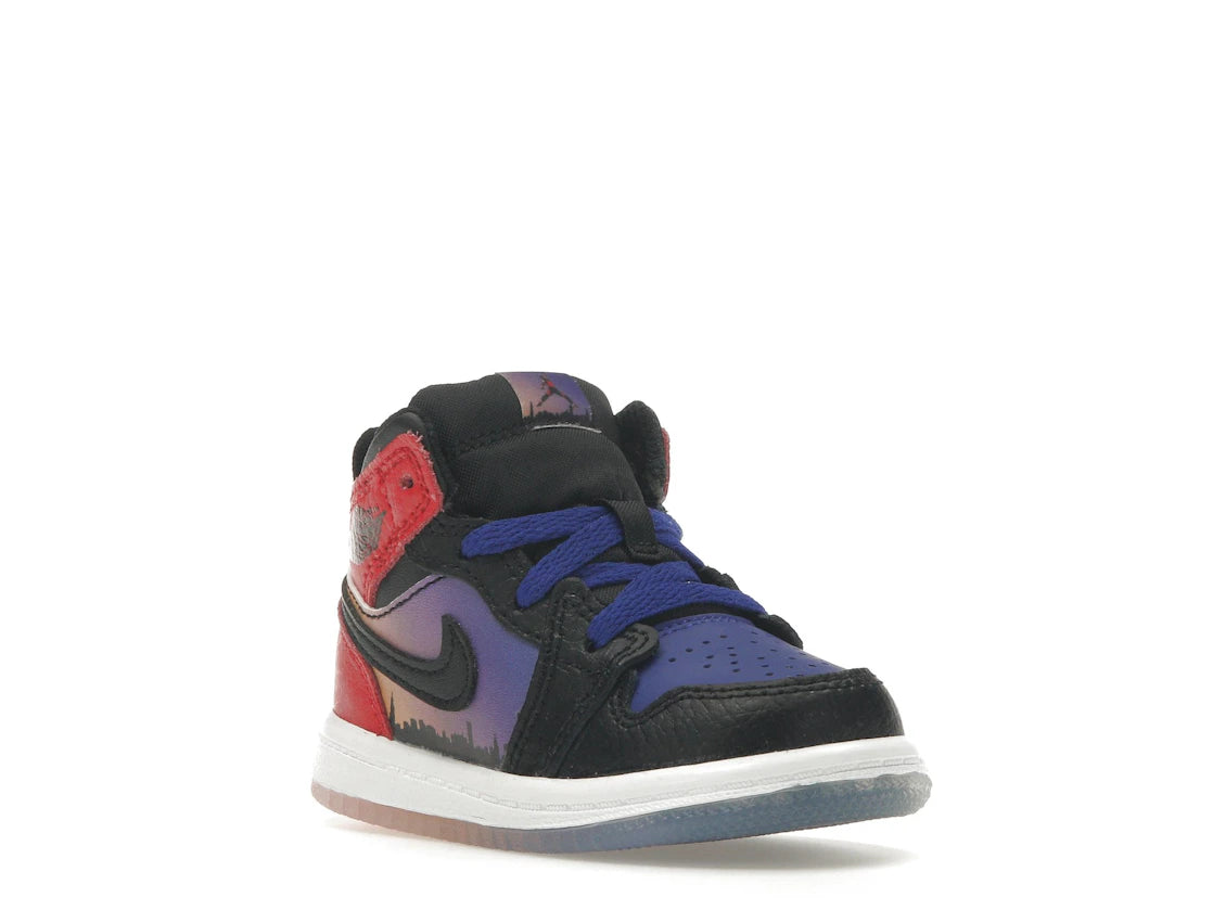 Jordan 1 Mid SS Skyline (TD) - vue secondaire A