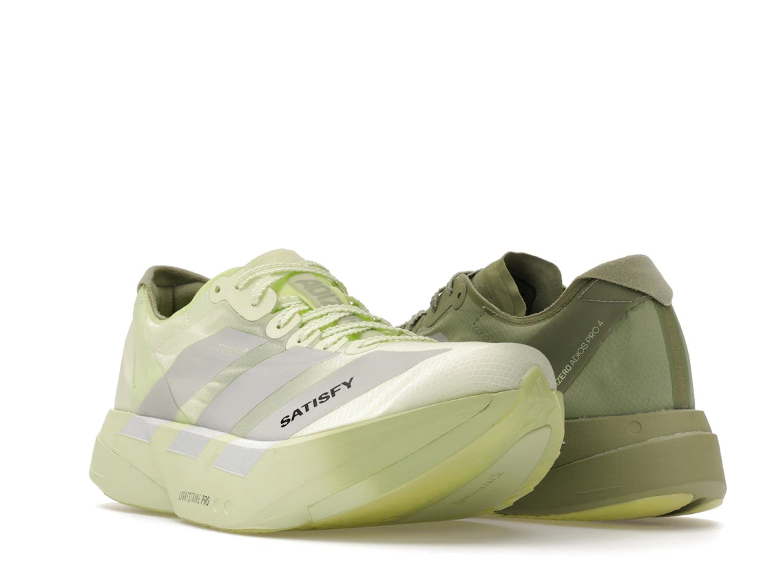 adidas Adizero Adios Pro 4 Satisfy Tent Green (Women's) - vue secondaire A