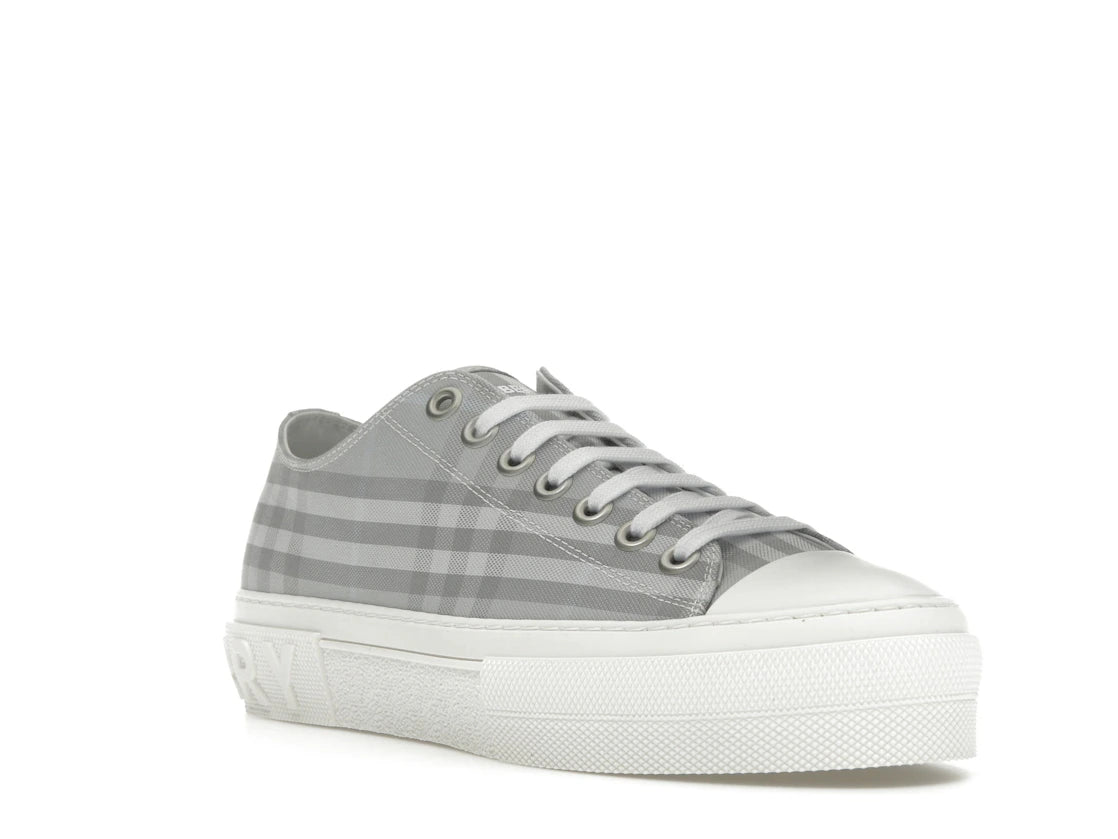 Burberry Vintage Check Cotton Sneaker Grey Blue - vue secondaire A