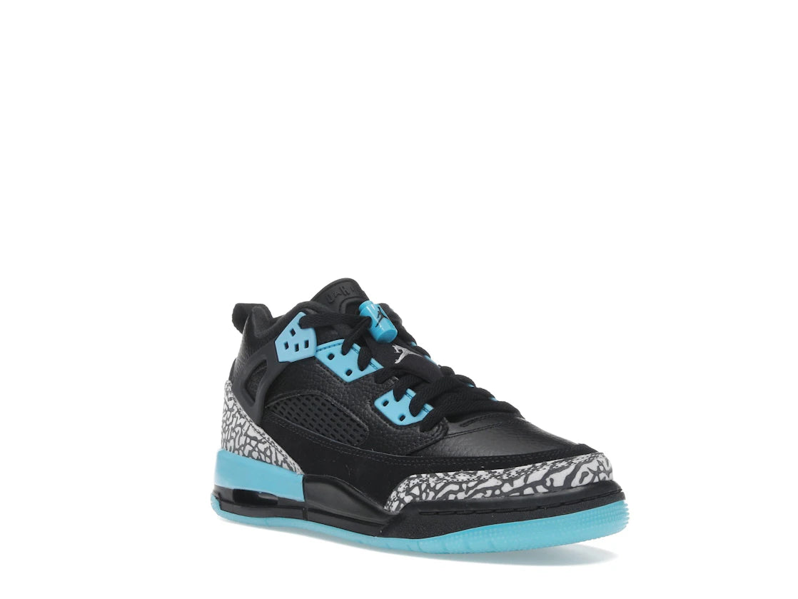 Jordan Spizike Low Black Gamma Blue (GS) - vue secondaire A