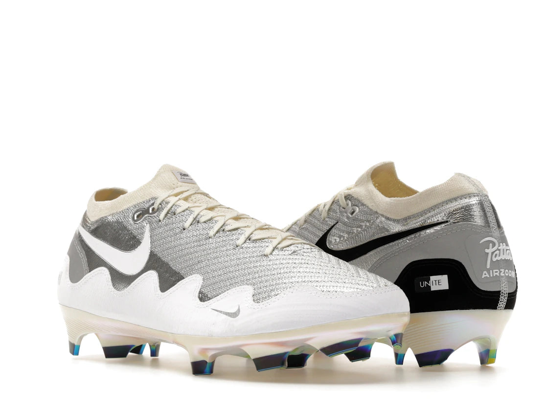 Nike Mercurial Vapor 16 Elite Patta Chrome White Black - vue secondaire A
