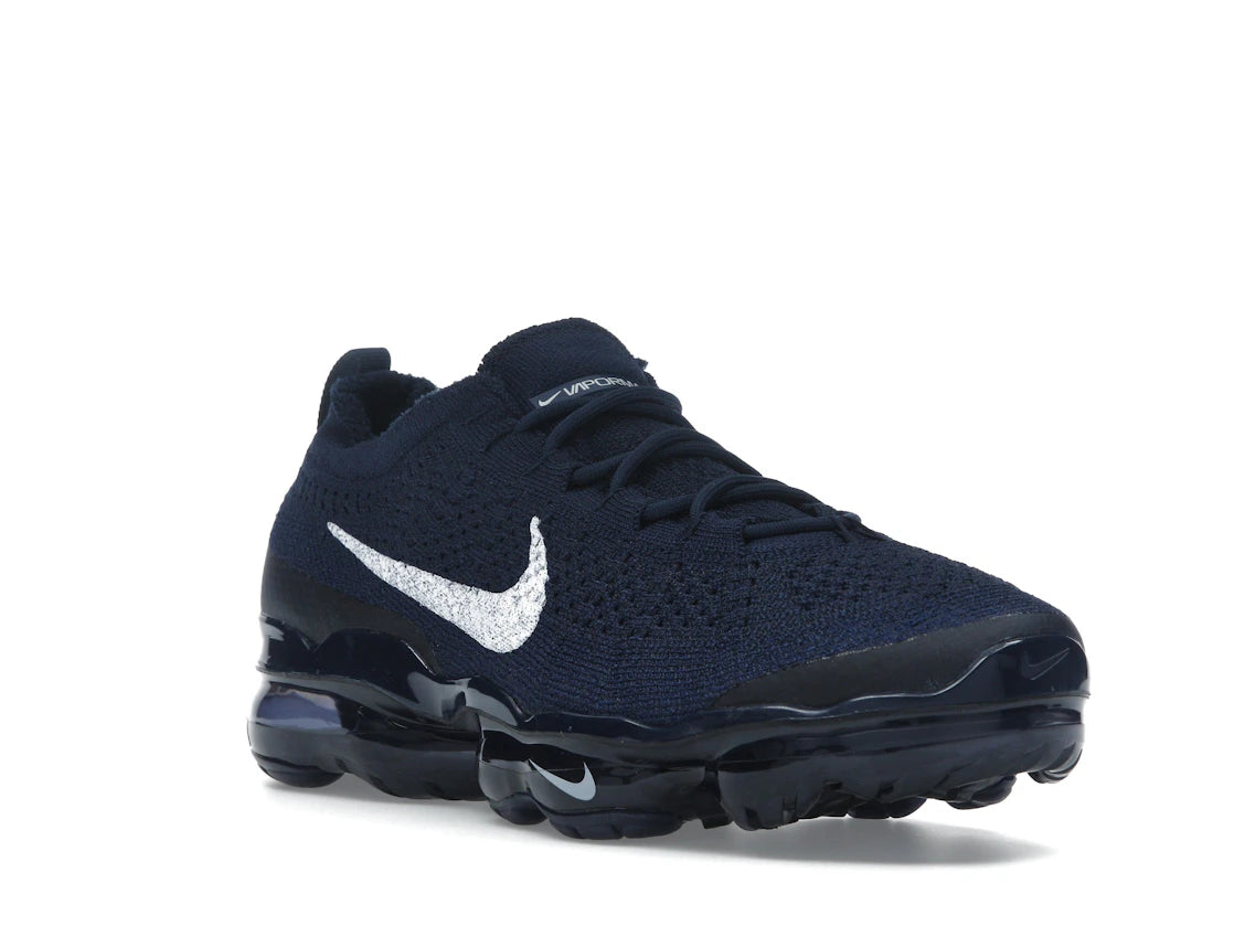 Nike Air VaporMax 2023 Flyknit Midnight Navy Blue Void White - vue secondaire A