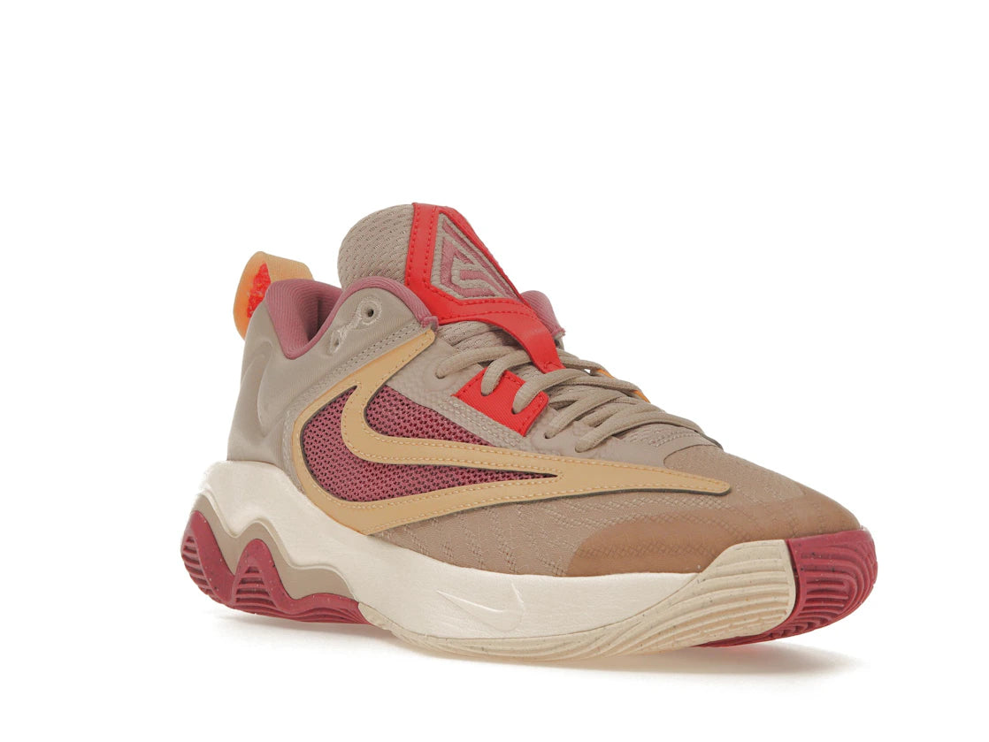 Nike Giannis Immortality 3 Fossil Stone Desert Berry - vue secondaire A