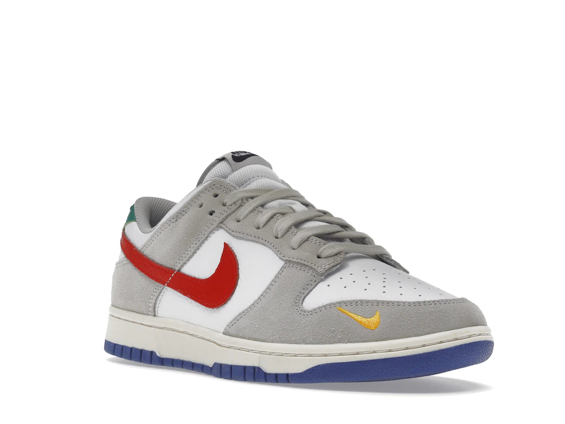 Nike Dunk Low Light Iron Ore Red Blue - vue secondaire A