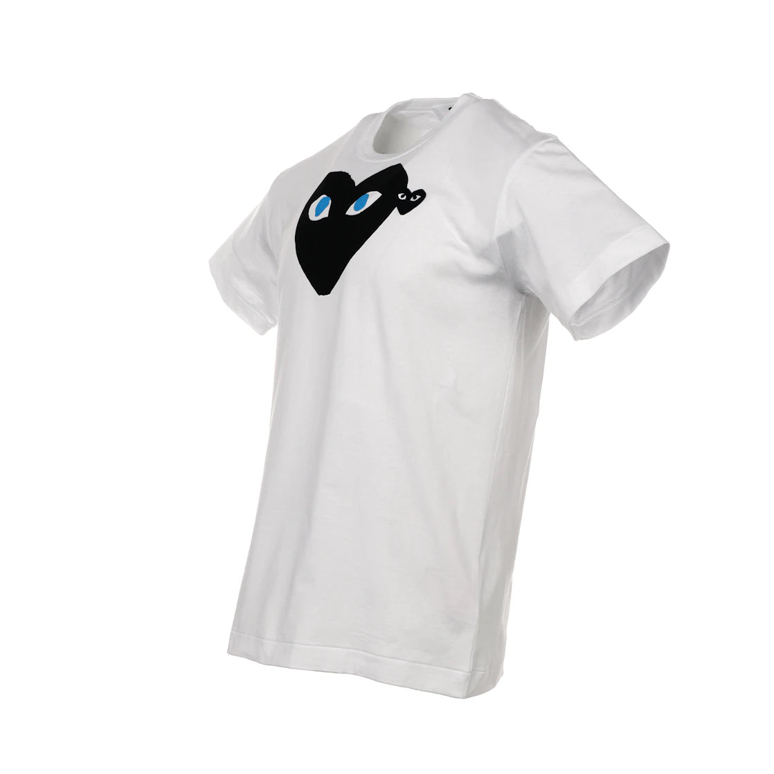 Comme des Garcons Play Black Heart Blue Eyes T-shirt White - vue secondaire A