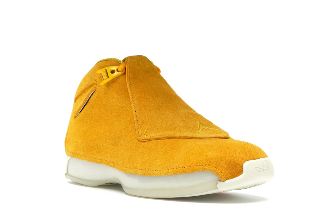 Jordan 18 Retro Yellow Ochre - vue secondaire A