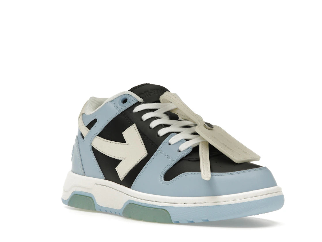 OFF-WHITE Out Of Office OOO Low Tops Light Blue Black - vue secondaire A