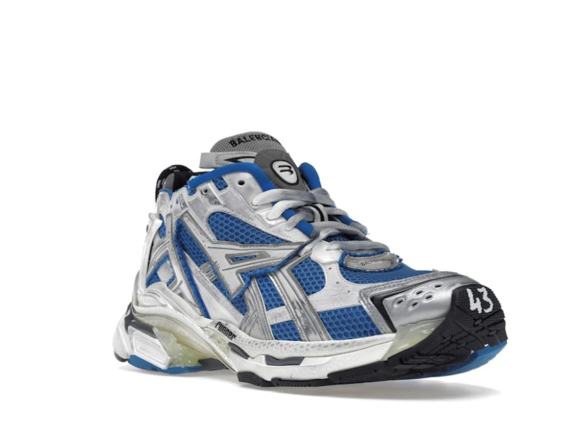 Balenciaga Runner Blue Grey - vue secondaire A