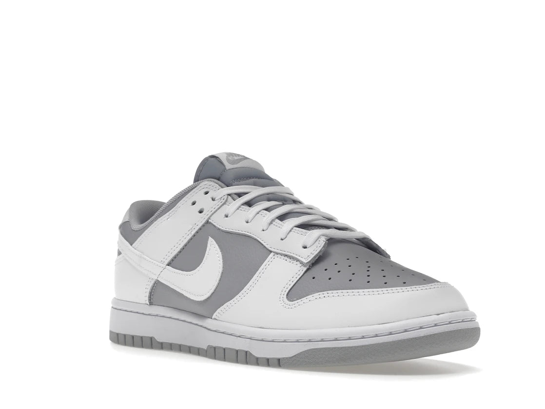Nike Dunk Low Retro White Grey - vue secondaire A