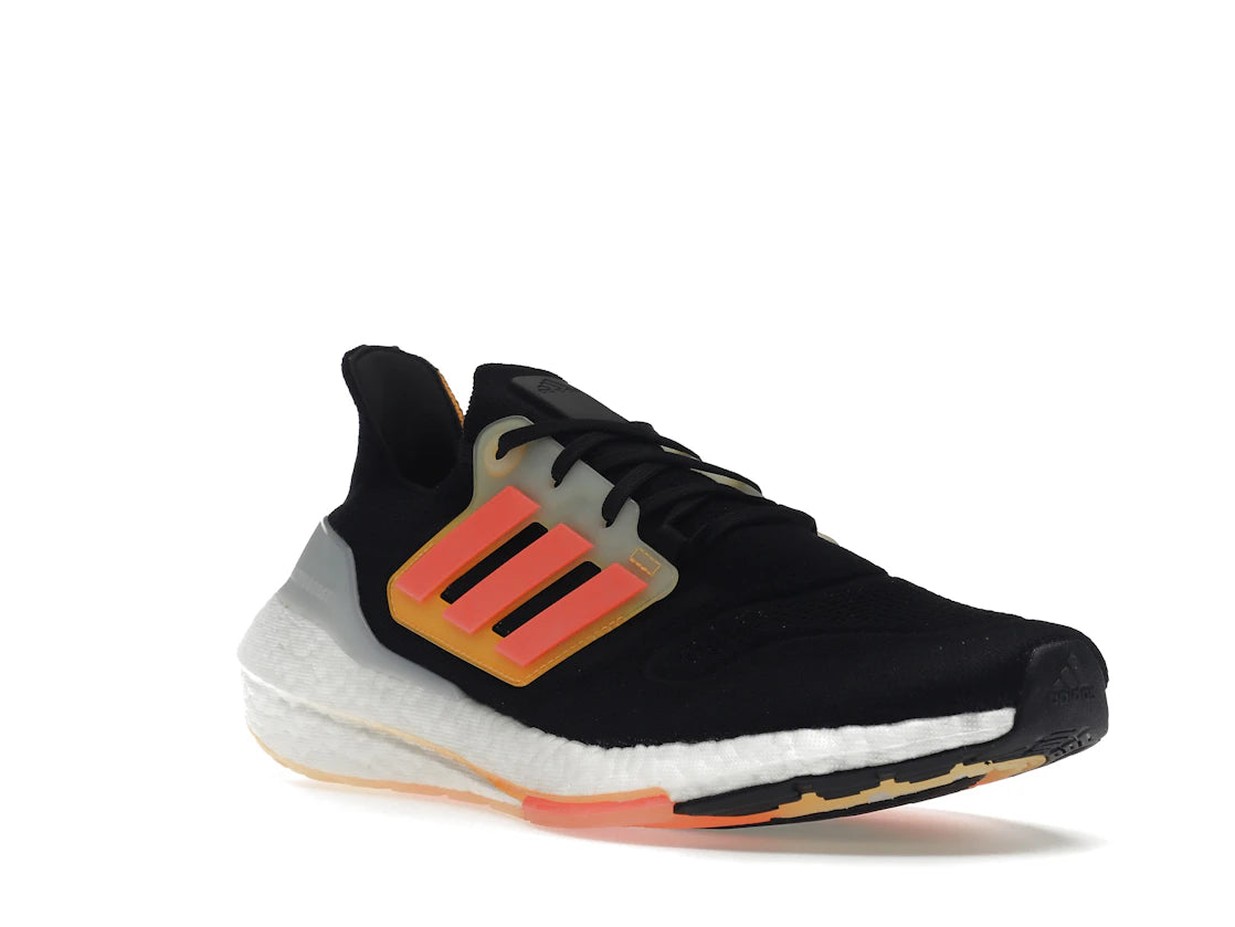 adidas Ultra Boost 22 Black Turbo Flash Orange - vue secondaire A