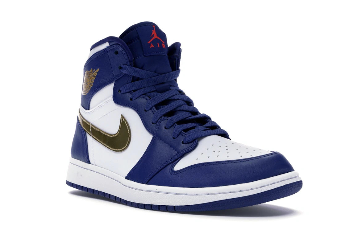 Jordan 1 Retro Gold Medal - vue secondaire A