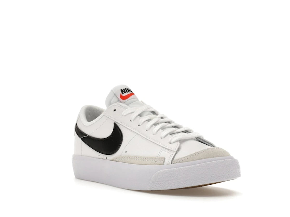 Nike Blazer Low '77 White Total Orange Black - vue secondaire A