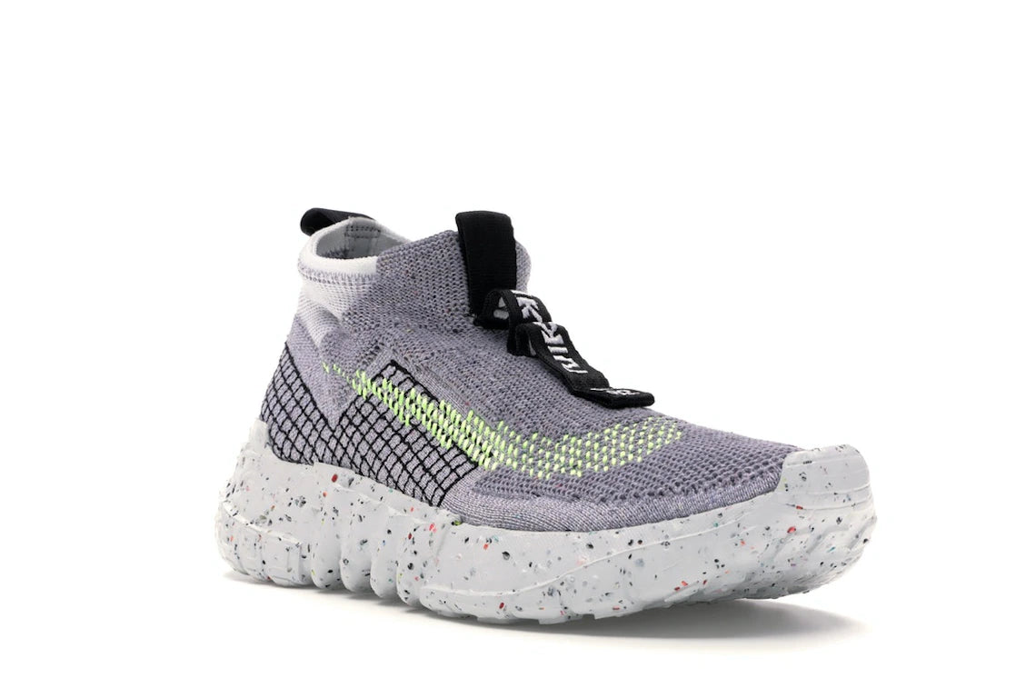 Nike Space Hippie 02 Grey Volt - vue secondaire A
