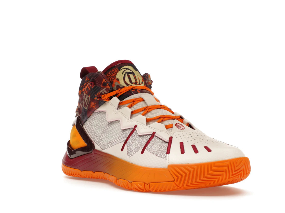 adidas D Rose Son of Chi White Bold Orange - vue secondaire A