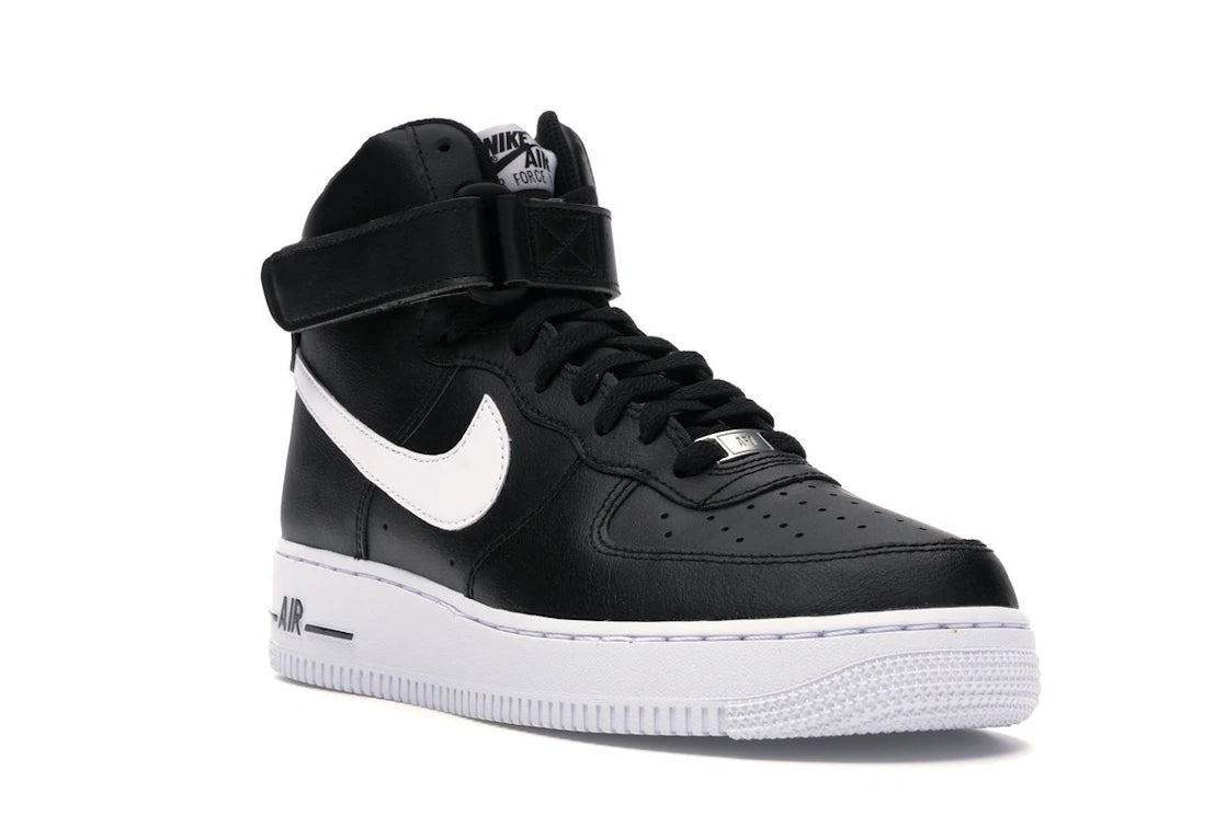 Nike Air Force 1 High Black White (2020) - vue secondaire A
