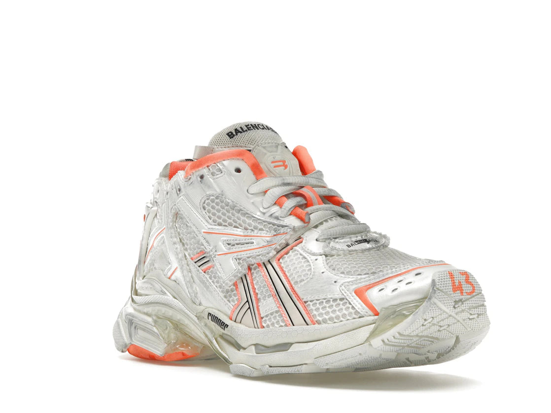 Balenciaga Runner Trainer Fluo Orange - vue secondaire A
