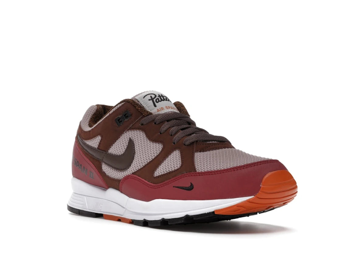 Nike Air Span II Patta Team Red - vue secondaire A