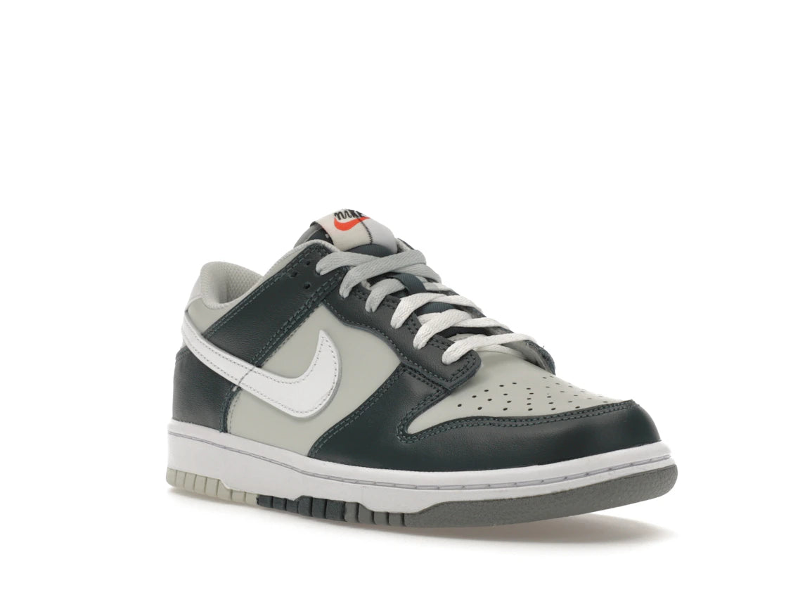 Nike Dunk Low Split Deep Jungle (GS) - vue secondaire A