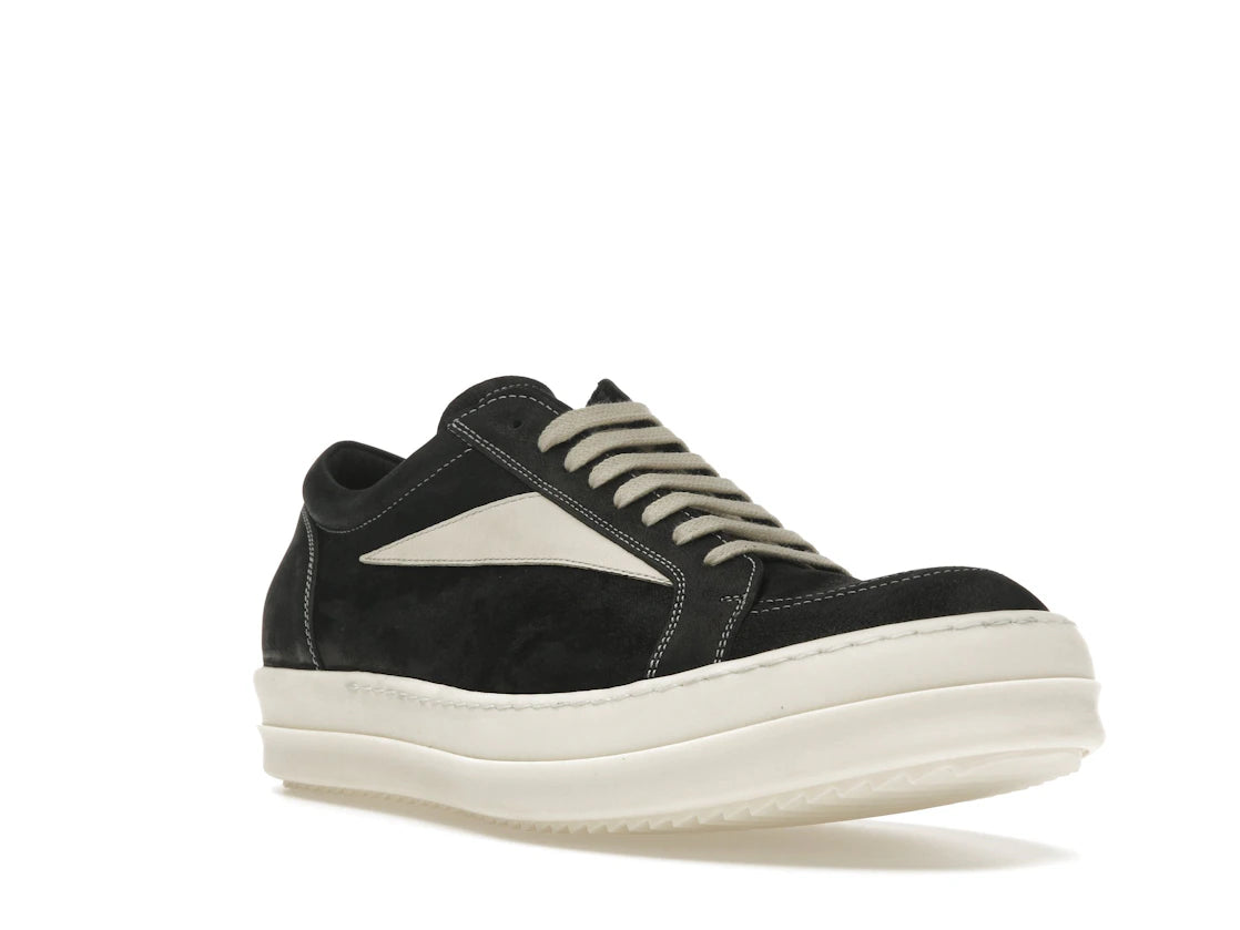 Rick Owens Luxor Vintage Sneaks Black Milk - vue secondaire A