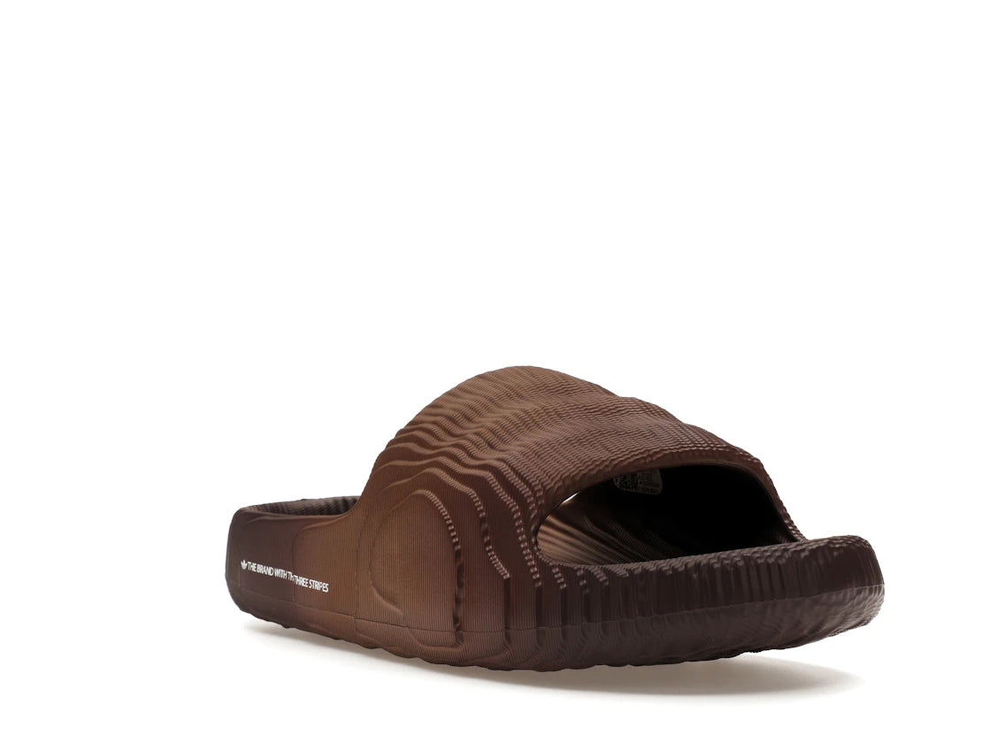 adidas Adilette 22 Slides Preloved Brown - vue secondaire A