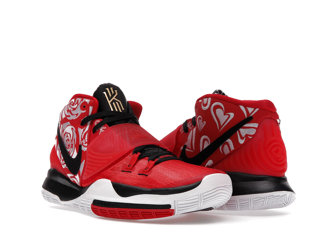 Nike Kyrie 6 Sneaker Room Mom Red - vue secondaire A