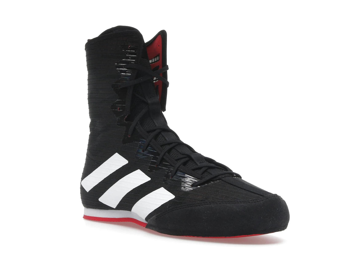 adidas Box Hog 4 Core Black Cloud White Pure Ruby - vue secondaire A