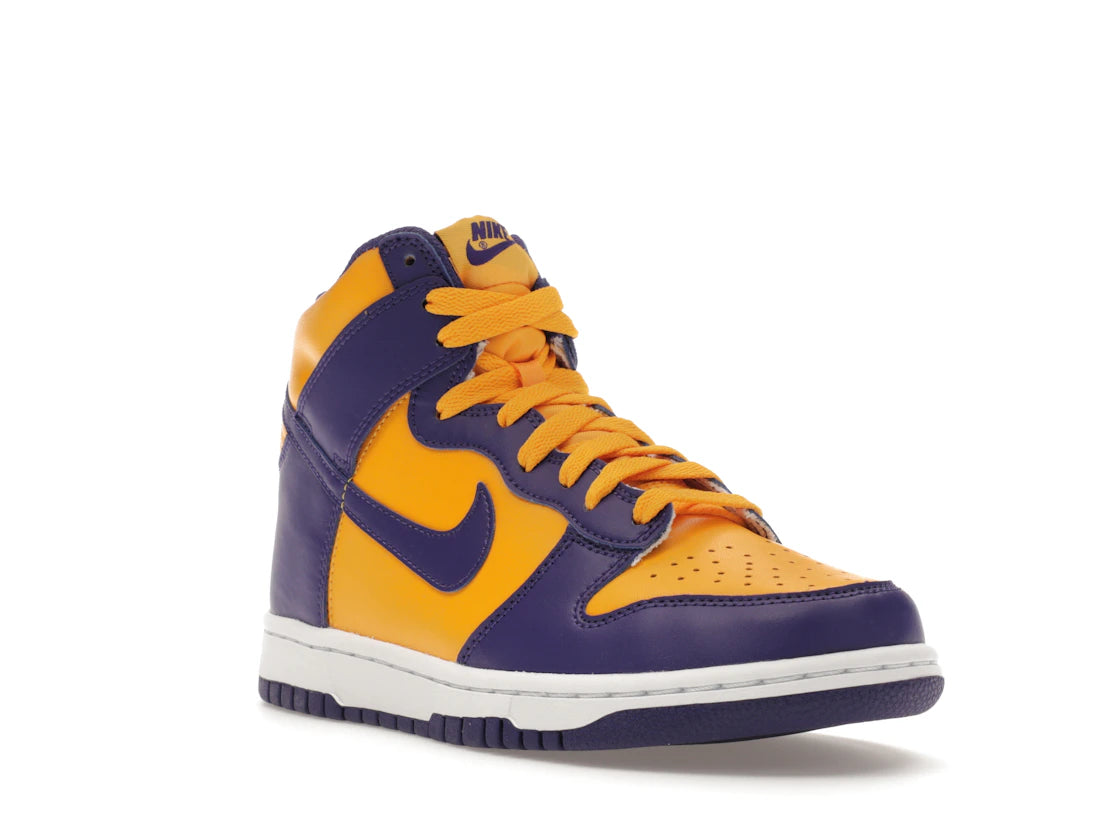 Nike Dunk High Lakers (GS) - vue secondaire A
