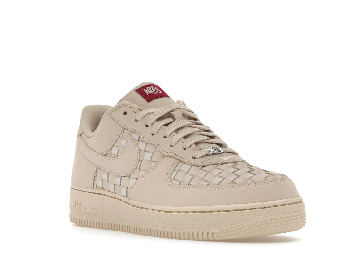 Nike Air Force 1 Low Retro Premium Woven Sanddrift Pale Ivory - vue secondaire A