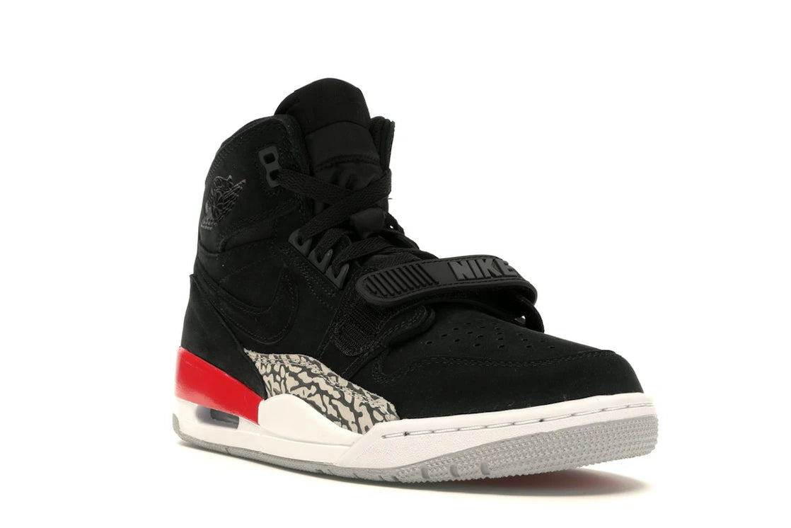 Jordan Legacy 312 Black Fire Red - vue secondaire A