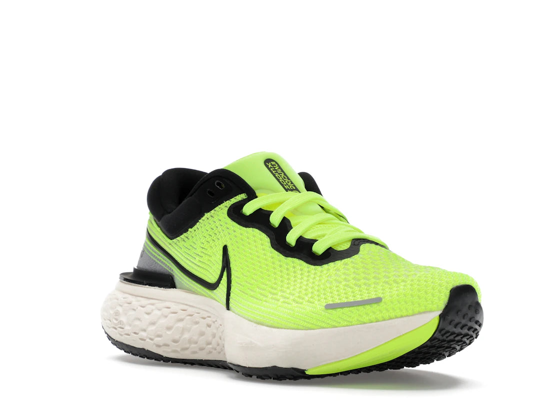 Nike ZoomX Invincible Run Flyknit Volt - vue secondaire A