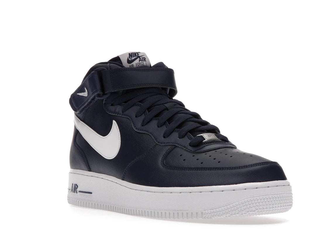 Nike Air Force 1 Mid '07 Midnight Navy - vue secondaire A