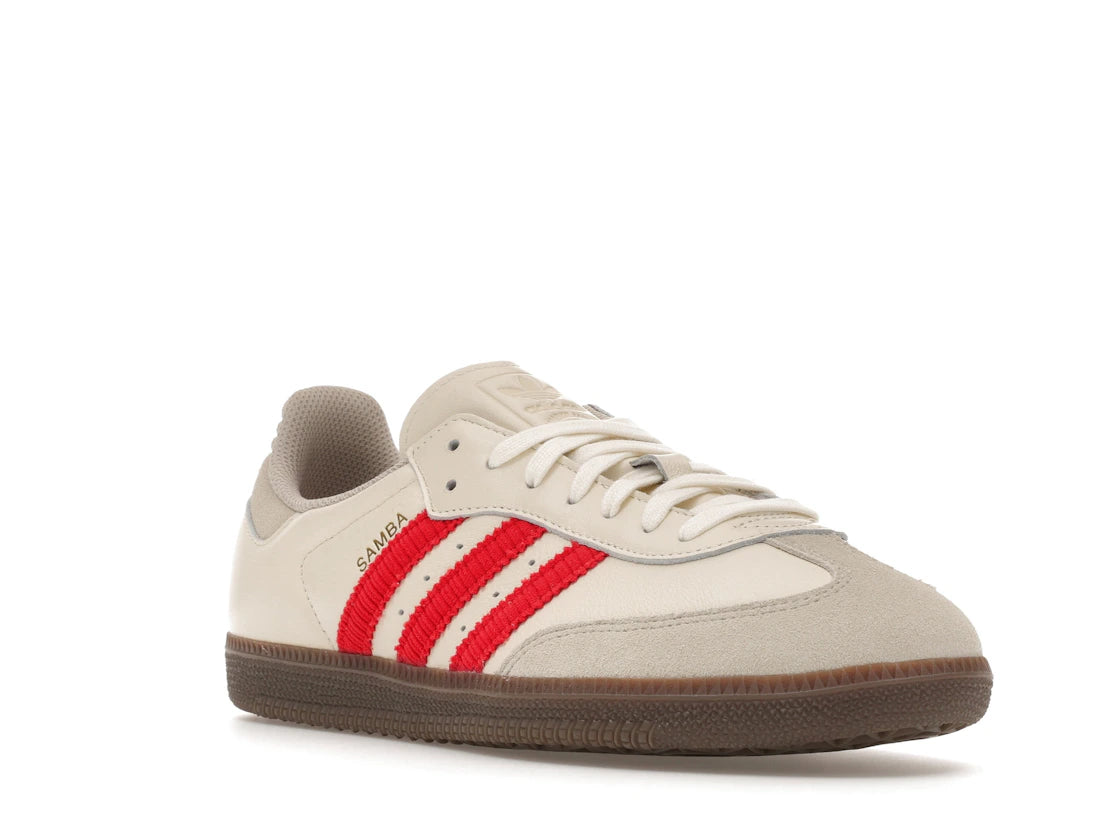 adidas Samba OG Off White Better Scarlet - vue secondaire A