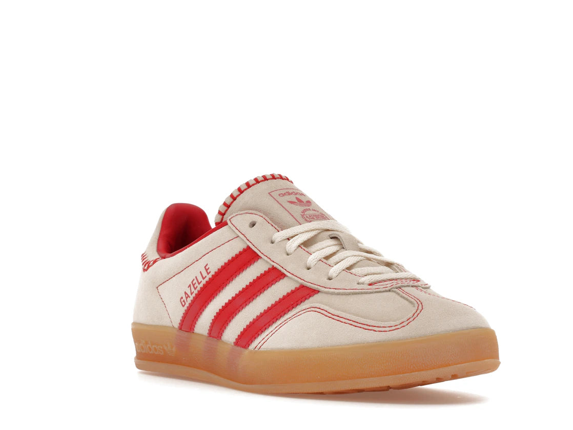 adidas Gazelle Indoor Beige Better Scarlet (Women's) - vue secondaire A